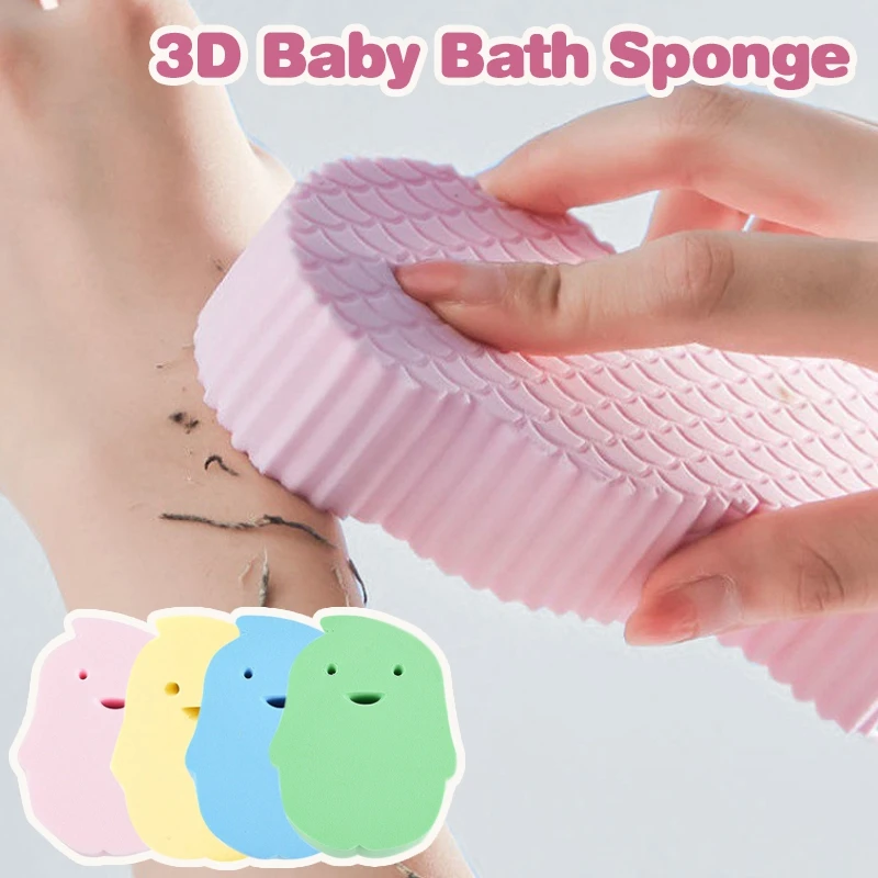 Safe Exfoliating Bath Sponge Painless Soft Brushes Body Scrubbers Dead Skin Remover Cleaner Esponja Exfoliante |