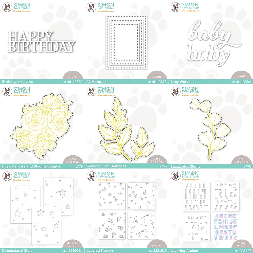 

Text New Arrival Flowers Metal Cutting Dies Plastic And Stencil For Diy Dies Scrapbooking Paper Card Embossing Decoration Craft