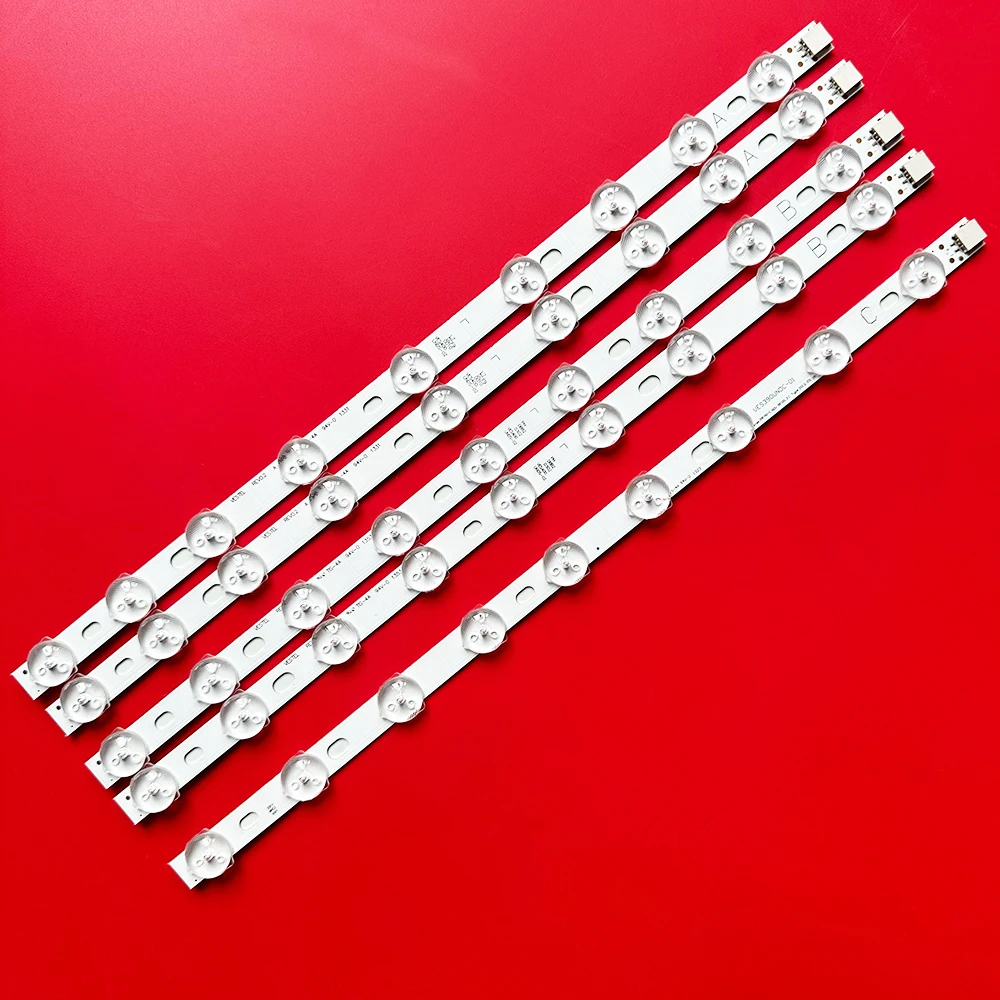 5/35 Шт. Светодиодные Ленты Для Toshiba Ves390undc-01 Ves400unds-01 40l3433dg 40l3453db - 40 &quot39&quot Subtle Lighting
