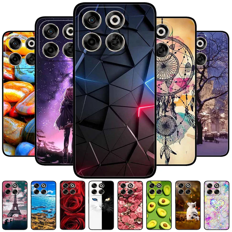 Фото Для ZTE Axon 70 Чехол Cute Cats Мягкий силиконовый чехол из ТПУ для ZTE Blade V70 V 70 Чехлы для телефонов ZTE Nubia V70 / Axon70 Задние чехлы №1