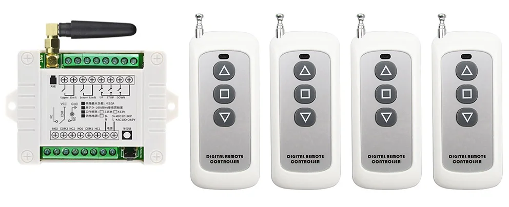 Переключатель дистанционного управления двигателем для выдвижной двери 12 В 24 36