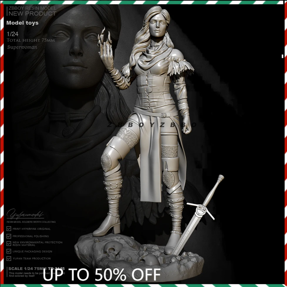 

Фигурки из смолы 75 мм, фотоэлемент, 1/24, 75 мм, 1/24, девушка с пламенем, смола, ручная работа, женщина-солдат, 3145