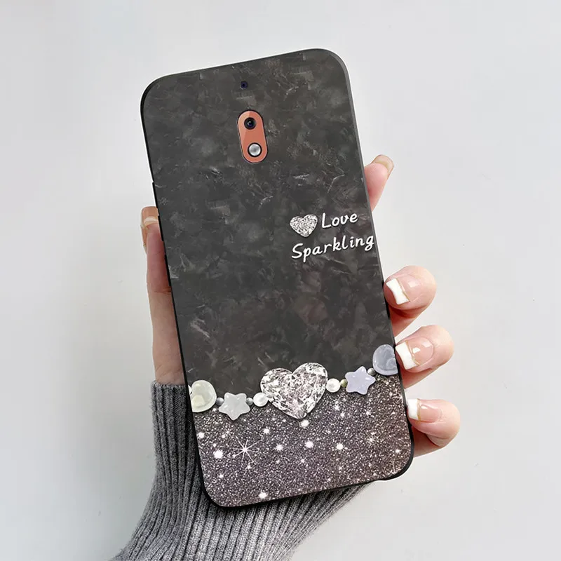 Lovely Cartoon Case For Nokia 2.1 Soft Silicone TPU Back Cover Nokia2.1 TA-1080 TA-1092 TA-1084 TA-1093 TA-1086 Phone Cases