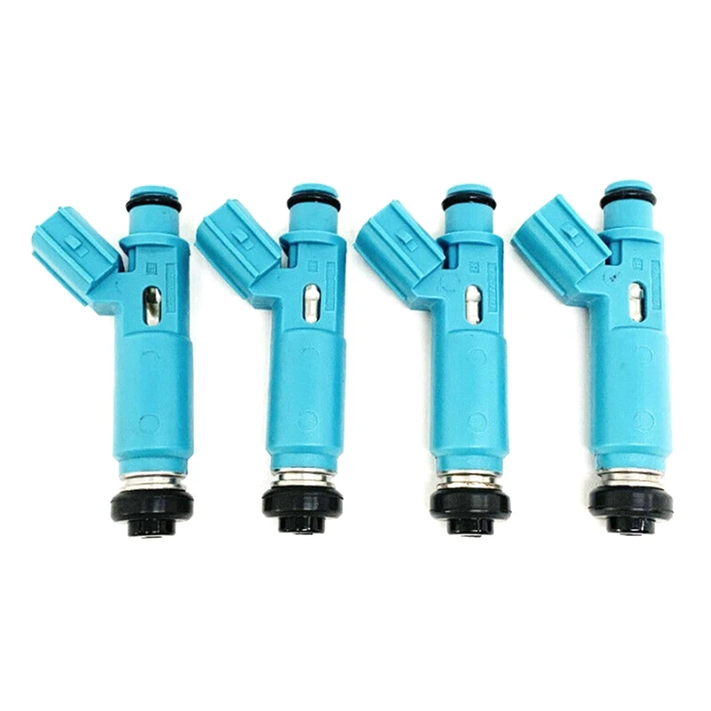 

4Pcs Car Fuel Injector Nozzle 23250-28020 23209-28020 For Toyota Camry Solara Highlander 2001-2004 2.4L L4 2AZFE