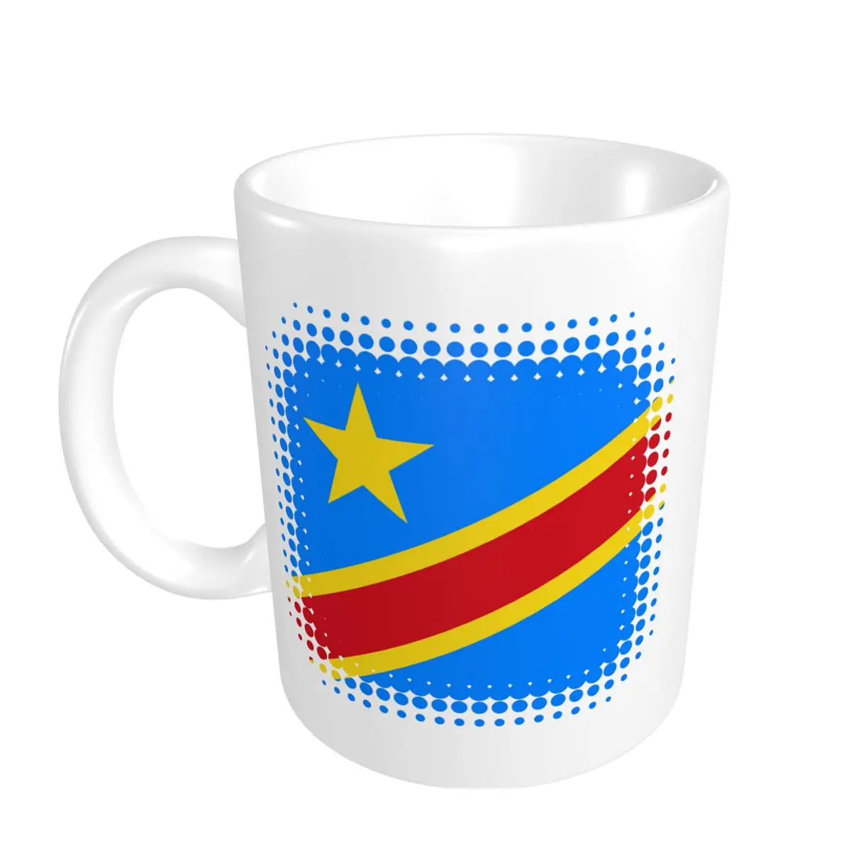 

Рекламная акция Премиум флаг Демократической Республики Конго 1 кружки Новинка R300 чашки пивные кружки с принтом