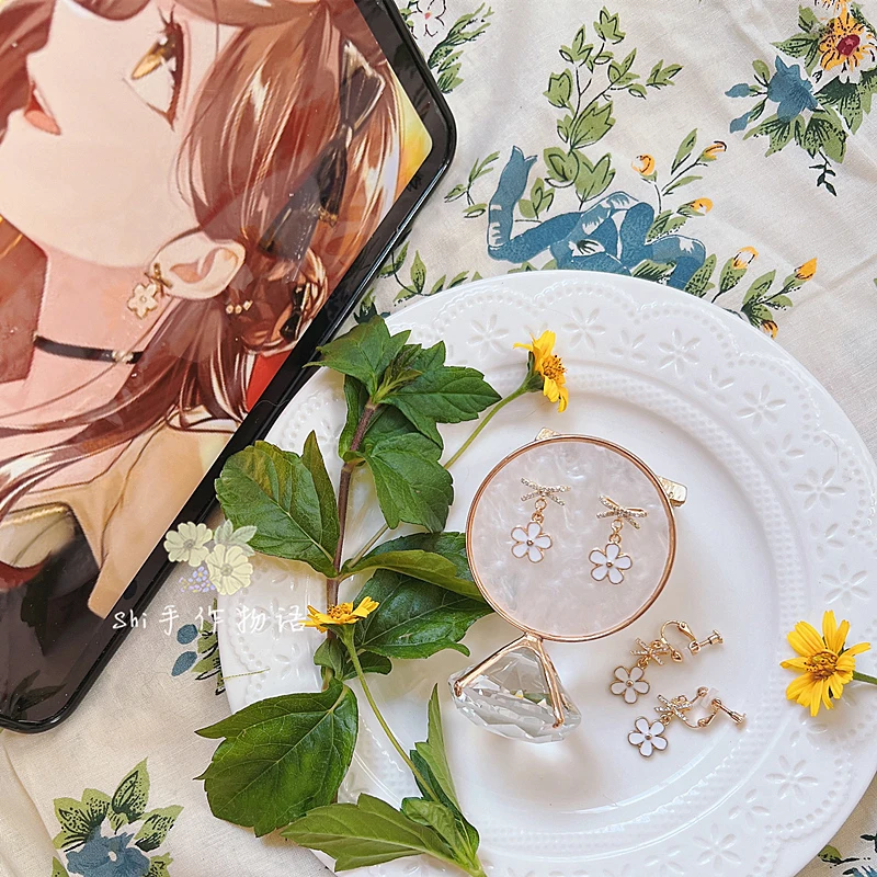 

Anime Earrings Tears of Themis Luke Pearce Dangles Ear Ring Cute Gift Cosplay Prop