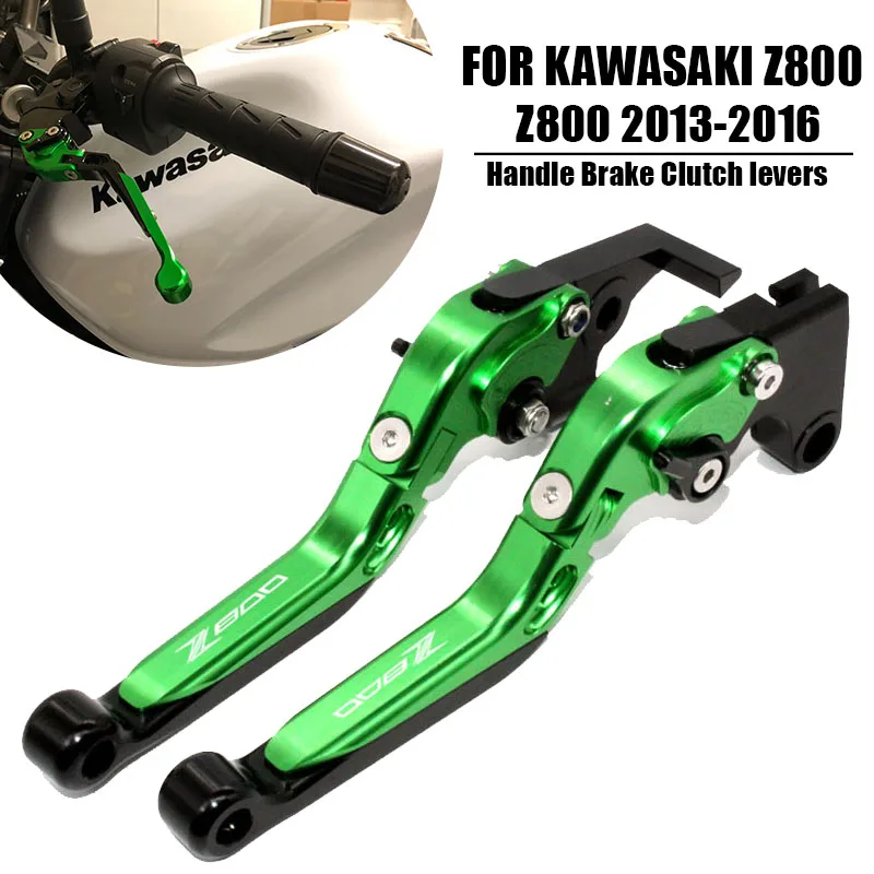 

CNC Brake Handle Bar Lever Extendable Folding Adjustable Brake Clutch Levers For Kawasaki Z800 Z800E Z 800 Version 2013-2016