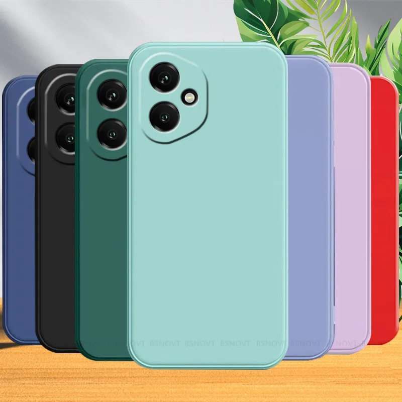 Фото Чехол для Honor 400, чехол для Huawei Honor 400, противоударный бампер для телефона, мягкий оригинальный чехол из жидкого силикона, Honor 400 Honor400 №1
