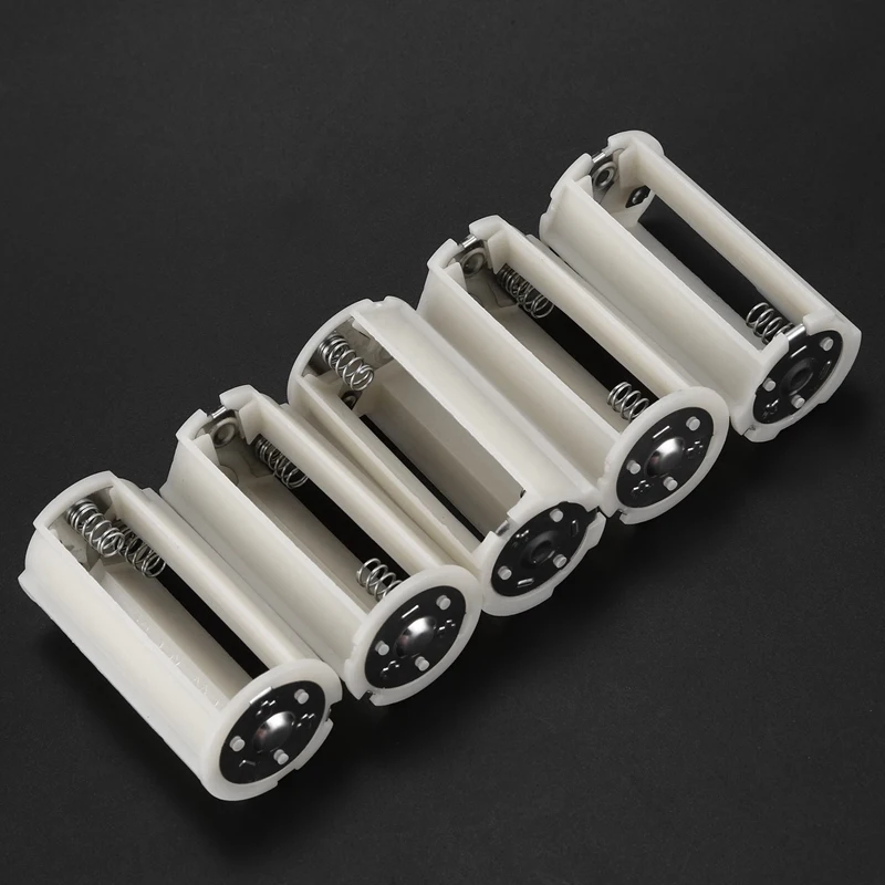 

6 Pcs Battery Holder Case Box, 4 X 1.5V AA Battery & 3X 1.5V AA Battery