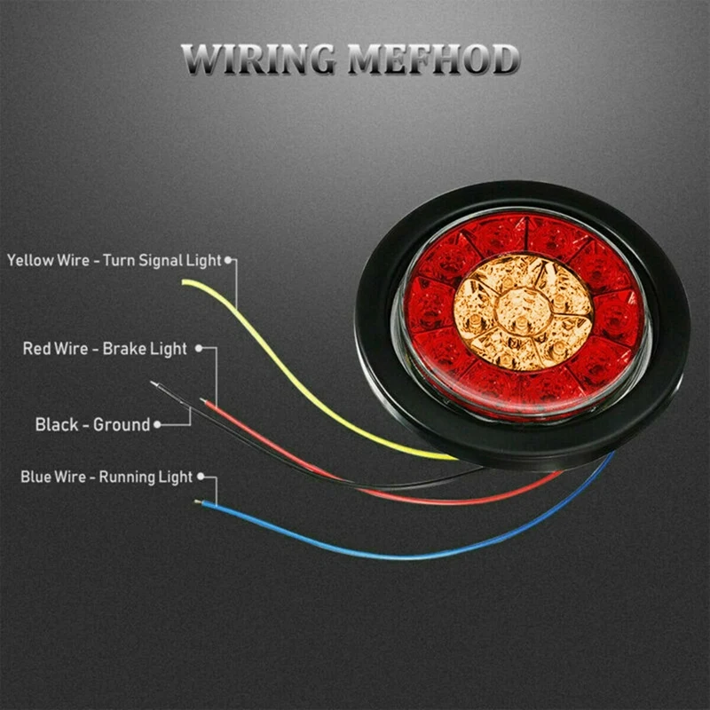 Задние фонари заднего стоп-сигнала для грузовиков 2 шт