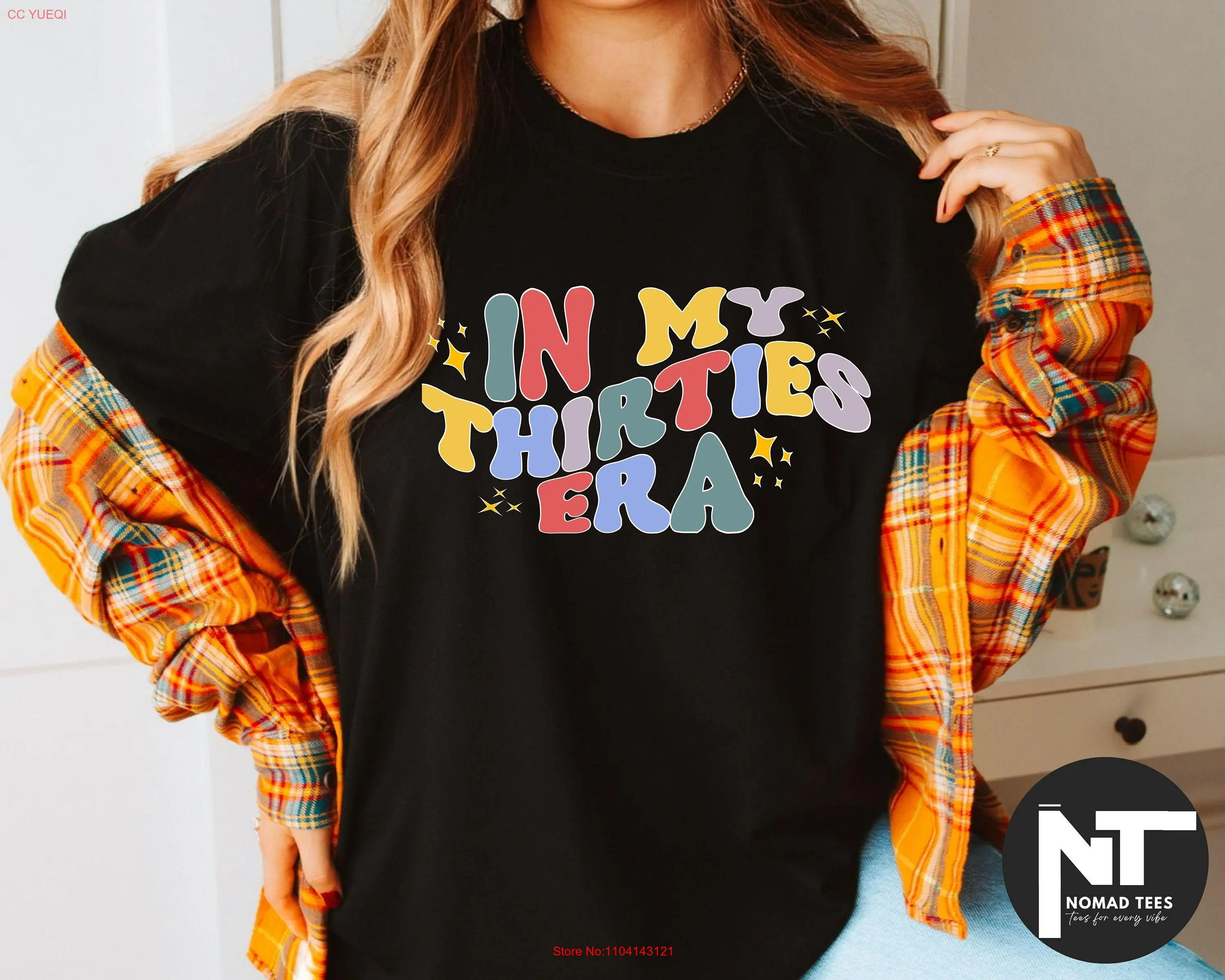Футболка 30th Birthday In My Thirties Era Thirtieth с длинными или короткими рукавами