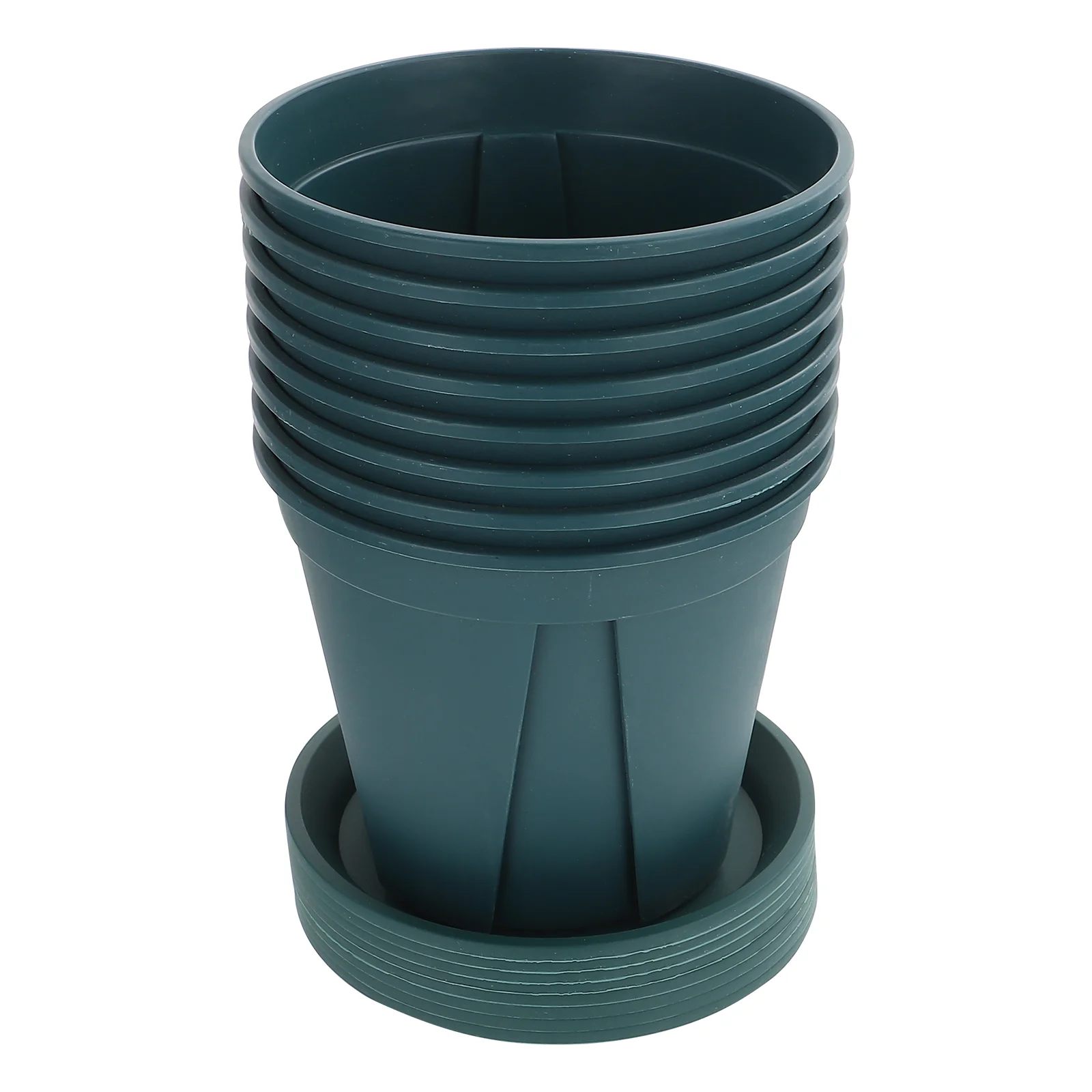 

Plastic Flower Pot Simple Nursery Planting Containers Starting Trays Microgreens