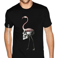 animal flamingo skull mens tshirt oversized for mens slim graphic t shirts mens plain tops tees cotton tshirts hip hop