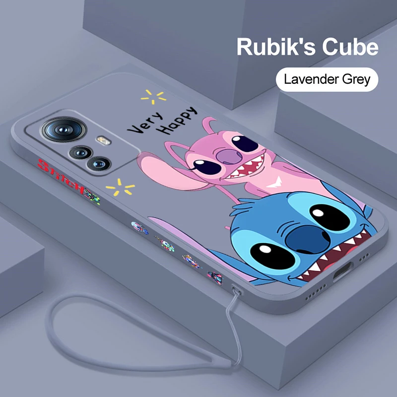 

Disney Stitch Anime Cute Cool Phone Case For Xiaomi 13 12S 12 12X 12T 11i 11T 11 10 10S 10T Pro Lite Ultra 5G Liquid Left Rope