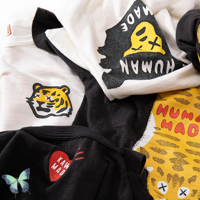 Футболка из бамбукового хлопка с коротким рукавом и забавным принтом | Мужская