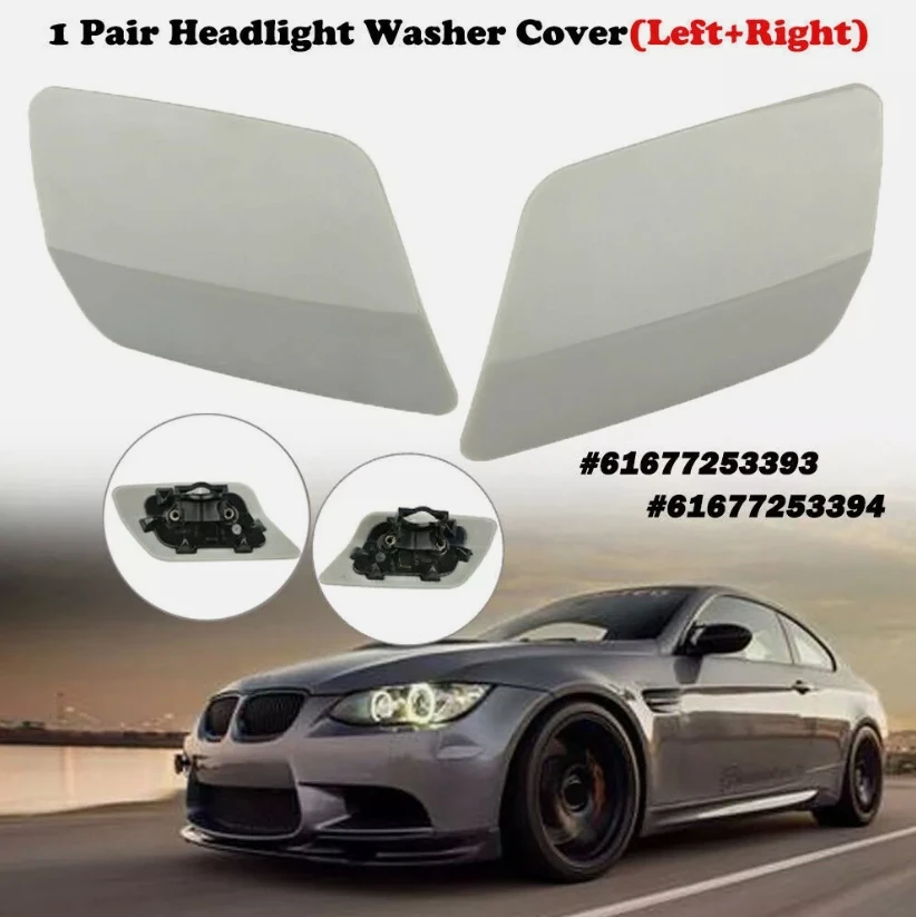 

Для BMW 3 серии E92 E93 2011-2014 LCI передний бампер, форсунка омывателя фар, распылительная крышка, крышка 61677253394 61677253393