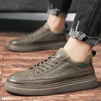 leather shoes casual sneakers men shoes driving comfortable quality leather shoes men loafers hot sale moccasins tooling shoe