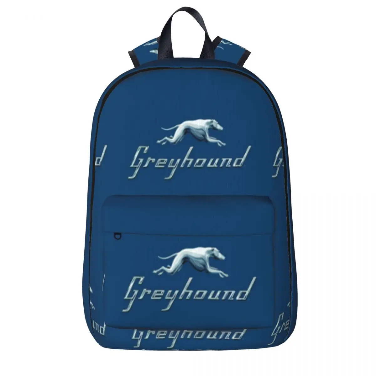 

Greyhound Blue Bus Logo Backpacks Student Book bag Shoulder Bag Laptop Rucksack Waterproof Travel Rucksack Children School Bag