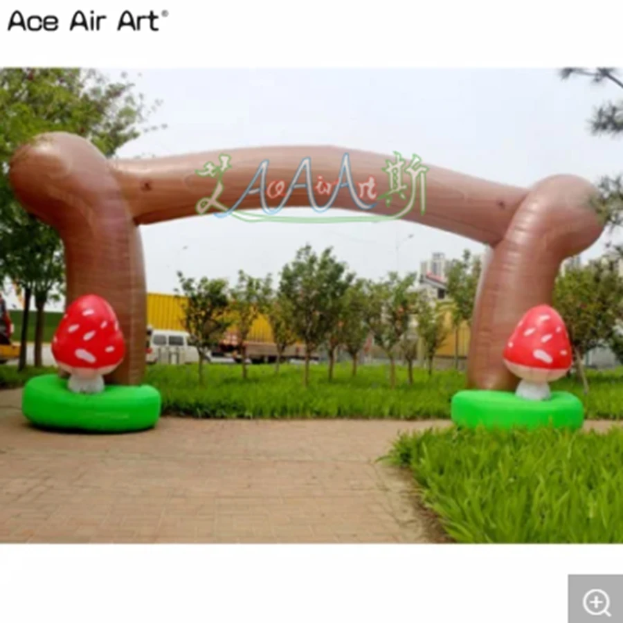 

High Quality Inflatable Dead Tree And Mushroom Arch For Outdoor Event Entrance Ace Air Art Manufacturing