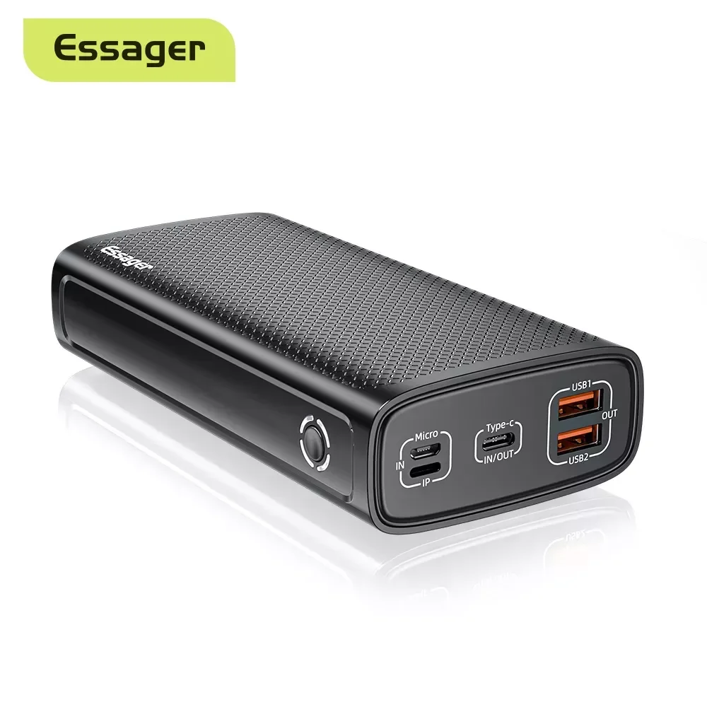 

22.5w Bank 30000mAh QC3.0 Super Fast Charging Portable Powerbank External Battery Charger 13 11