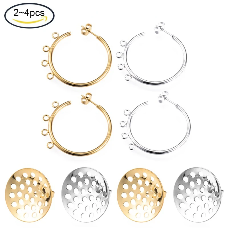 

2 шт., серьги-гвоздики из нержавеющей стали