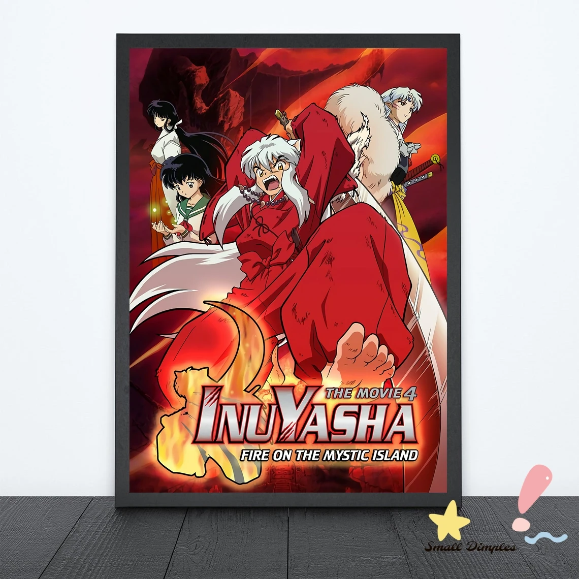 

Nuyasha The Movie 3 Swords Of An Honorable Ruler Anime Poster Canvas Art Print Home Decoration Wall Painting ( No Frame )