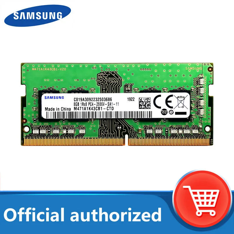 

Память Samsung ddr4 для ноутбука, 8 ГБ 4 ГБ 16 ГБ 32 ГБ PC4 2666 МГц 3200 МГц 260-Pin 1,2 в 2666 в DIMM