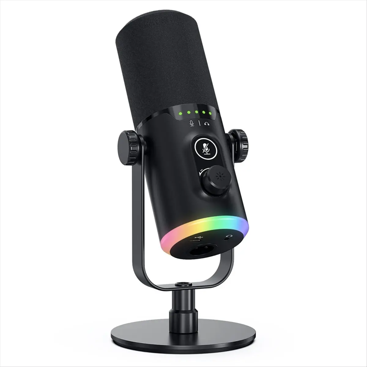 Фото Микрофон DT550 Mon.Computer RGB, динамический, с двойным интерфейсом XLR/USB, для записи, игр и прямых трансляций №2