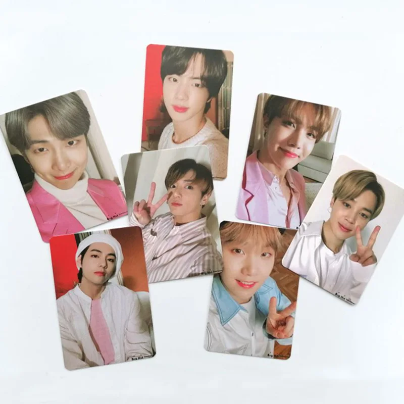 

7pcs/set Kpop Group Photocard Collection Photo Cards LOMO Card for Fans