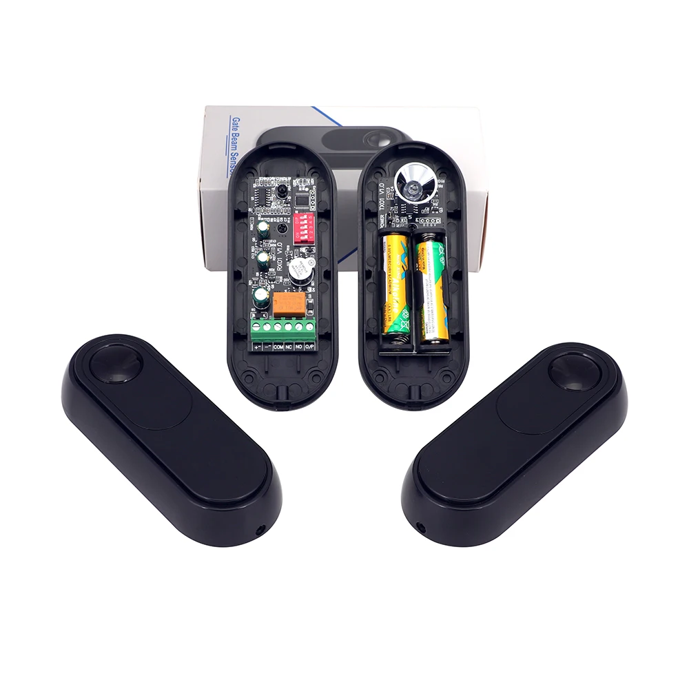 Датчик обнаружения периметра 15 м, уличные лучевые Фотоэлементы IP55 с питанием от аккумулятора, для GSM сигнализации, открывания ворот, использования в моторе Датчик обнаружения периметра 15 м, уличные лучевые Фотоэлементы IP55 с питанием от аккумулятора, для GSM сигнализации, открывания ворот, использования в моторе