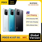 Смартфон глобальная версия POCO X3 GT, 128 ГБ256 ГБ, NFC, 1100 дюймов, NFC, 67 Вт, турбо-зарядка, 5000 мАч, 120 Гц, тройная камера 64 мп