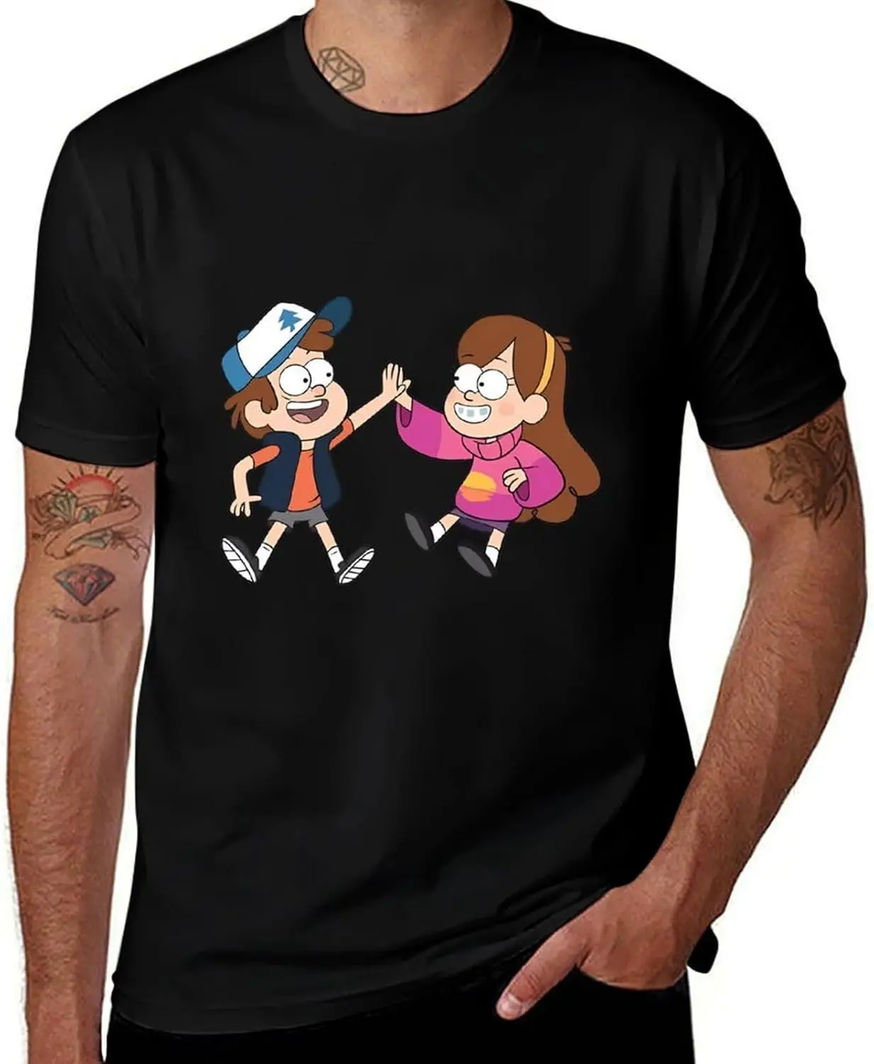 Футболка Gra-Vity Trust Falls No One is Afraid of Dipper and Mabel USA
