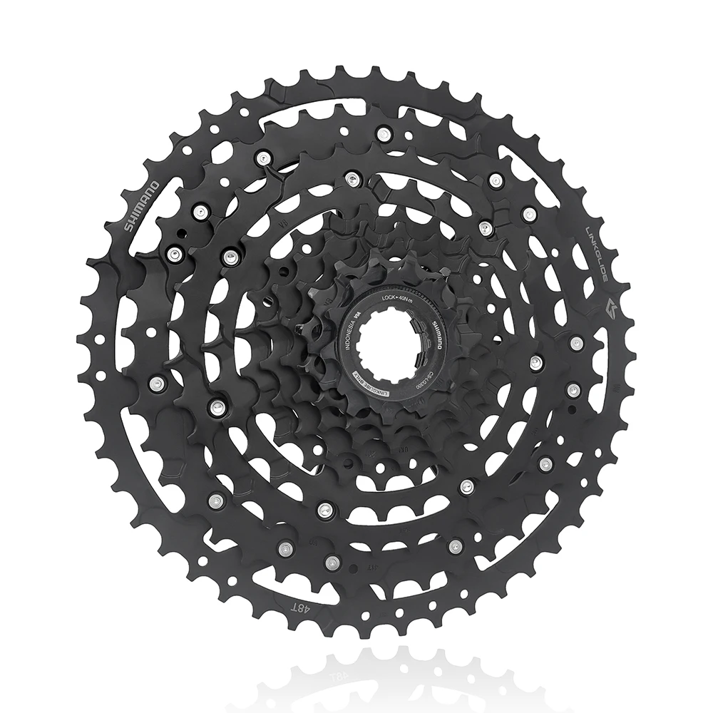 SHIMANO 10-скоростная CS-LG300-10 11-48T MTB велосипедная кассетная звездочка свободного хода