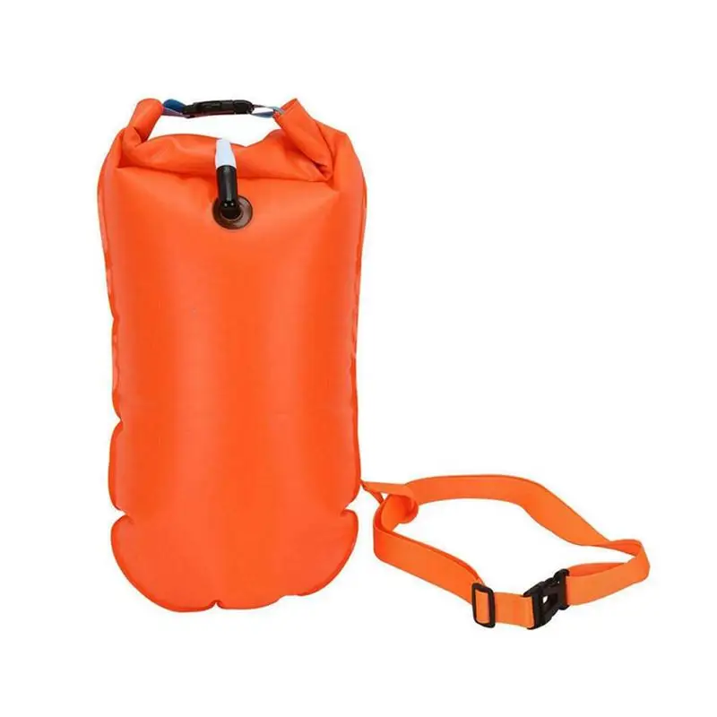 

Waterproof Dry Bag Floating Dry Gear Bag Inflatable Float Single Air Bag Boating For Fishing Rafting Swimming Swim Buoy Backpack