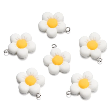 Акриловые подвески YouYoungDifferent цветка 10 шт.