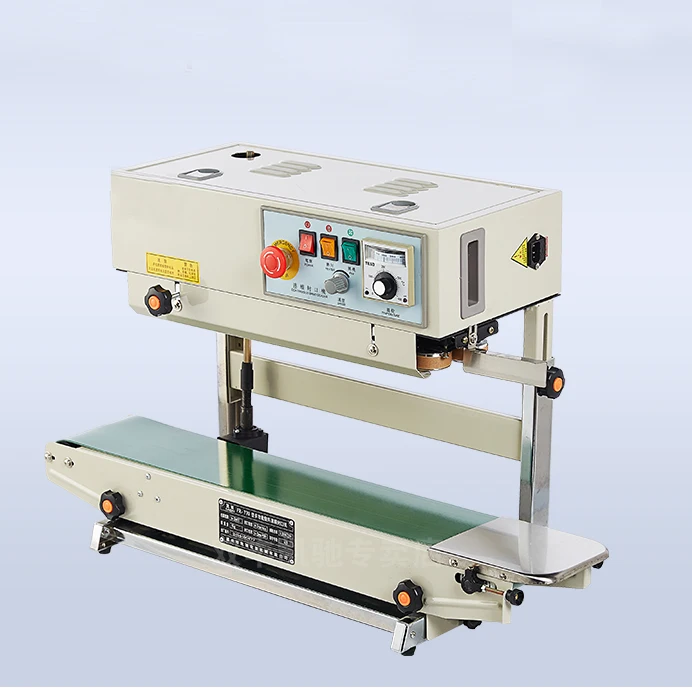 

MAKWELL 770 Automatic Continuous Heat Sealing Plastic Bag Sealer Machine