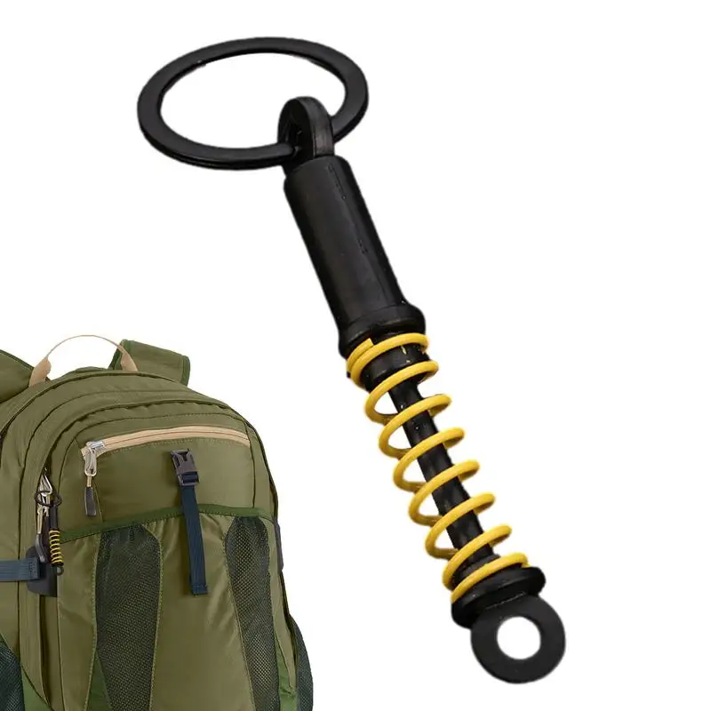 

Auto Modified Part Keyring Portable Zinc Alloy Shock Absorber Shaped Keychain Home Decor Products For Backpacks School Bags Cell