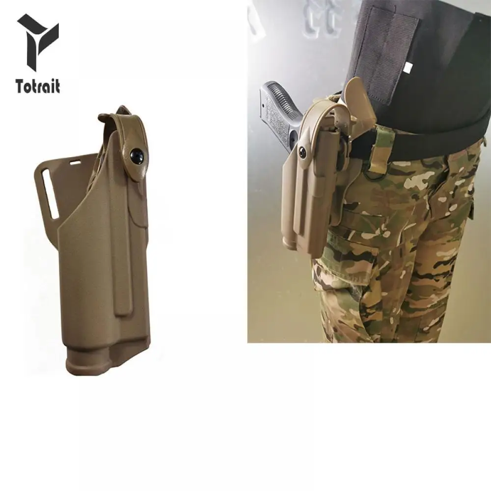 

Кобура для правой руки, военный пистолет для страйкбола, пояс с подшипником, фонарик для лазерного крепления, Охотничьи аксессуары