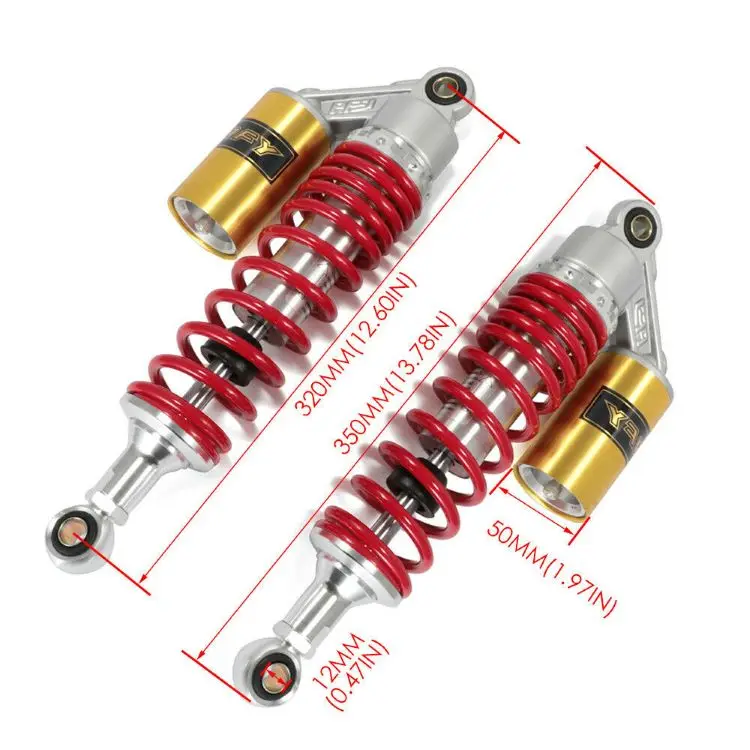 

7mm spring 320mm motorcycle Rear shock absorber For Honda CB400 SF CB400 VTEC XS400 Kawasaki Suzuki