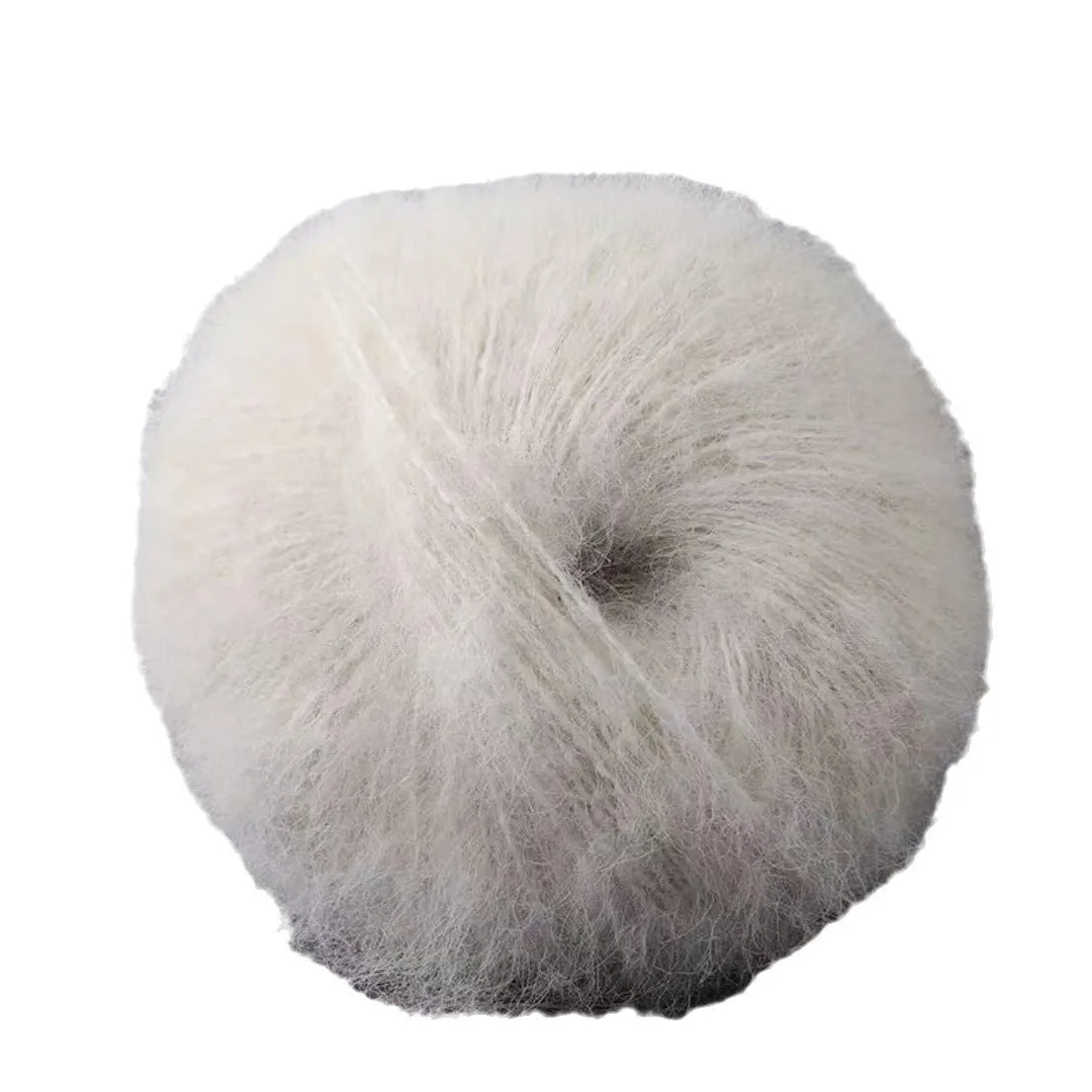 Длинная пряжа из мохера толстая нить бархатная ручная смешанная сделай сам