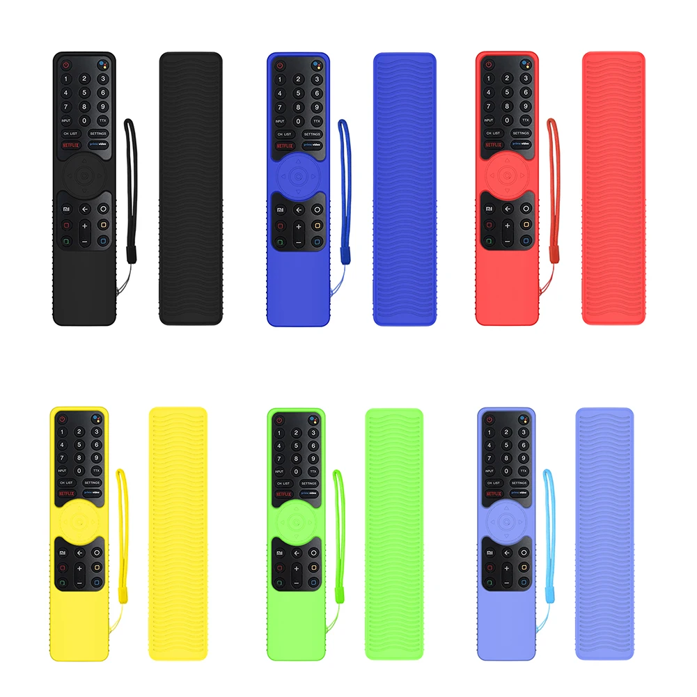 Чехол для пульта дистанционного управления телевизором Xiaomi 4S XMRM-010 X10 X6, защита от ударов, непромокаемый силиконовый покрытие, оболочка, нескользящая.