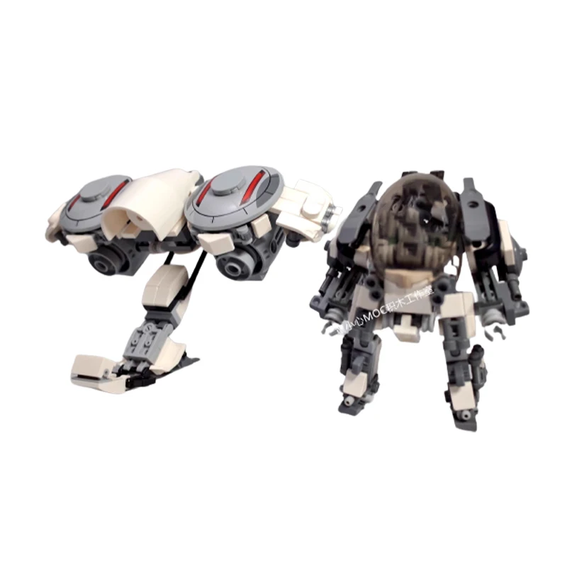 

Игрушечный робот MOC Series, фантазийный конструктор-Дрон, конструктор экзоскелет, модель-головоломка для детей, образование, рождественские подарки