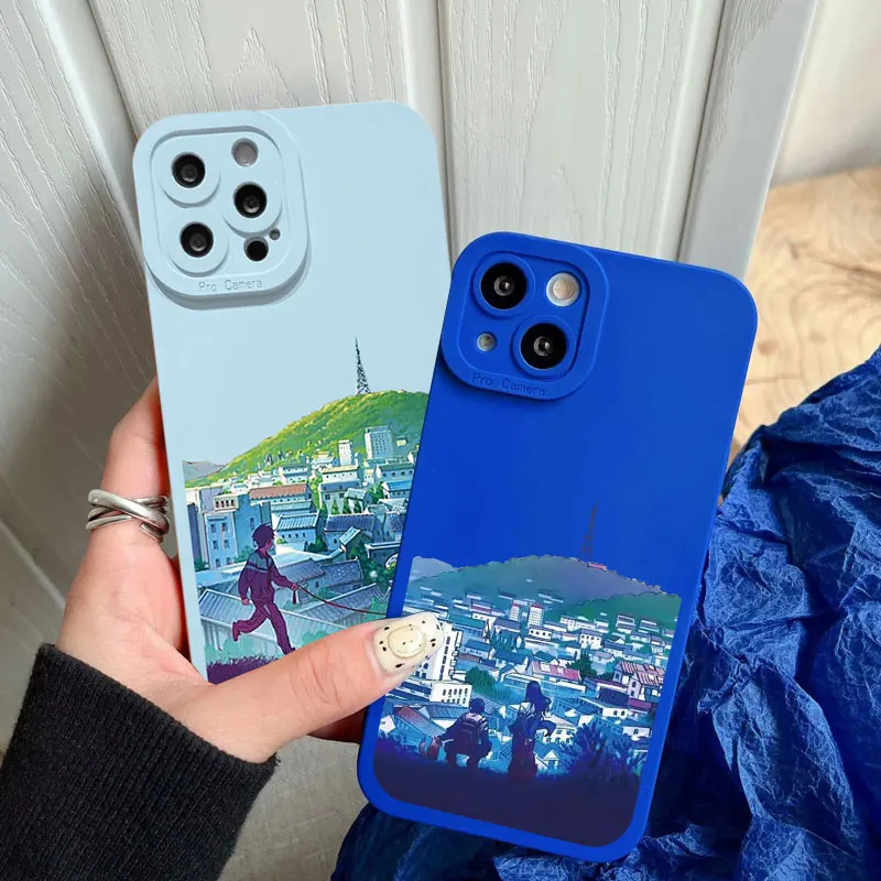 

Aesthetic Country Road Phone Case For iPhone 11 12 13 14 Pro Max Native Place Cases For iPhone X XS XR 7 8 Plus SE2 Soft Covers