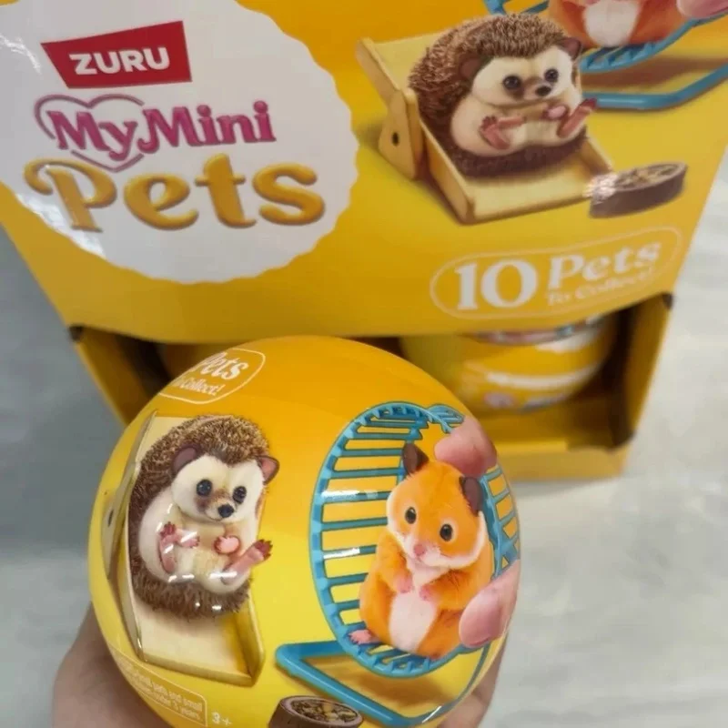 В наличии: ZURU My Mini Pets, игрушка-фигурка ёжика в закрытой упаковке с аксессуарами для коллекционеров и любителей животных, коллекционный шар-сюрприз. (art.: 3920dcc2aabb1) - 3920dcc2aabb1