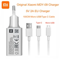 xiaomi mdy 09 ew eu micro usb type c data cable wall charger for mi 8 9 se lite a1 6 5 a2 mix 2 2s redmi 4x 5 plus note 5 4 4x