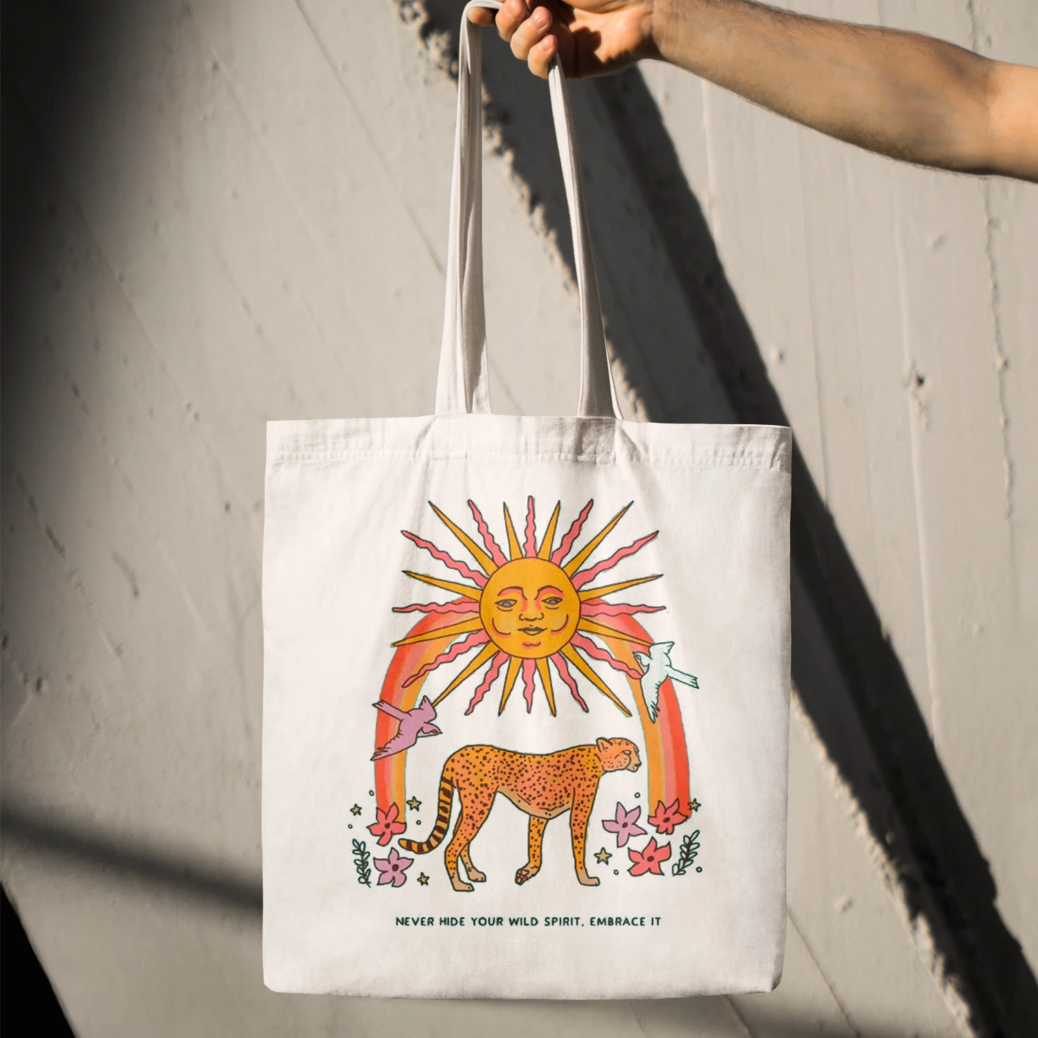 

Sunrise Menagerie Canvas Tote Bag Women Shopping Bag Shopping Canvas Bag Girl Handbag Tote Shoulder Lady Bag Maletas De Viaje