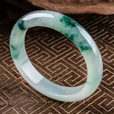 

zheru Jewelry Natural Burma Jade 54mm-62mm bracelet Exquisite Princess bracelet send girlfriend send mom
