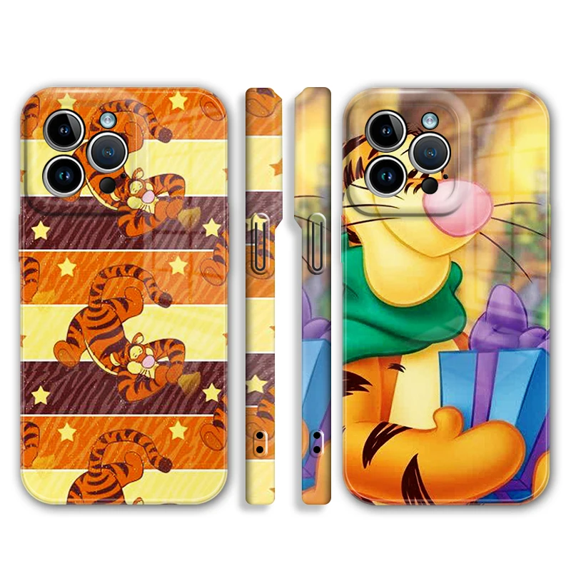 

Disney Tigger Cute For iPhone 14 13 12 mini 11 Pro Max s XR XS X 8 7 6 6S Plus Feilin Phone Case