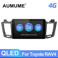 qled android 10 auto radio for toyota rav4 4 xa40 5 xa50 2012 2018 gps car multimedia player carplay 8 core 8gb 4g no 2din dvd