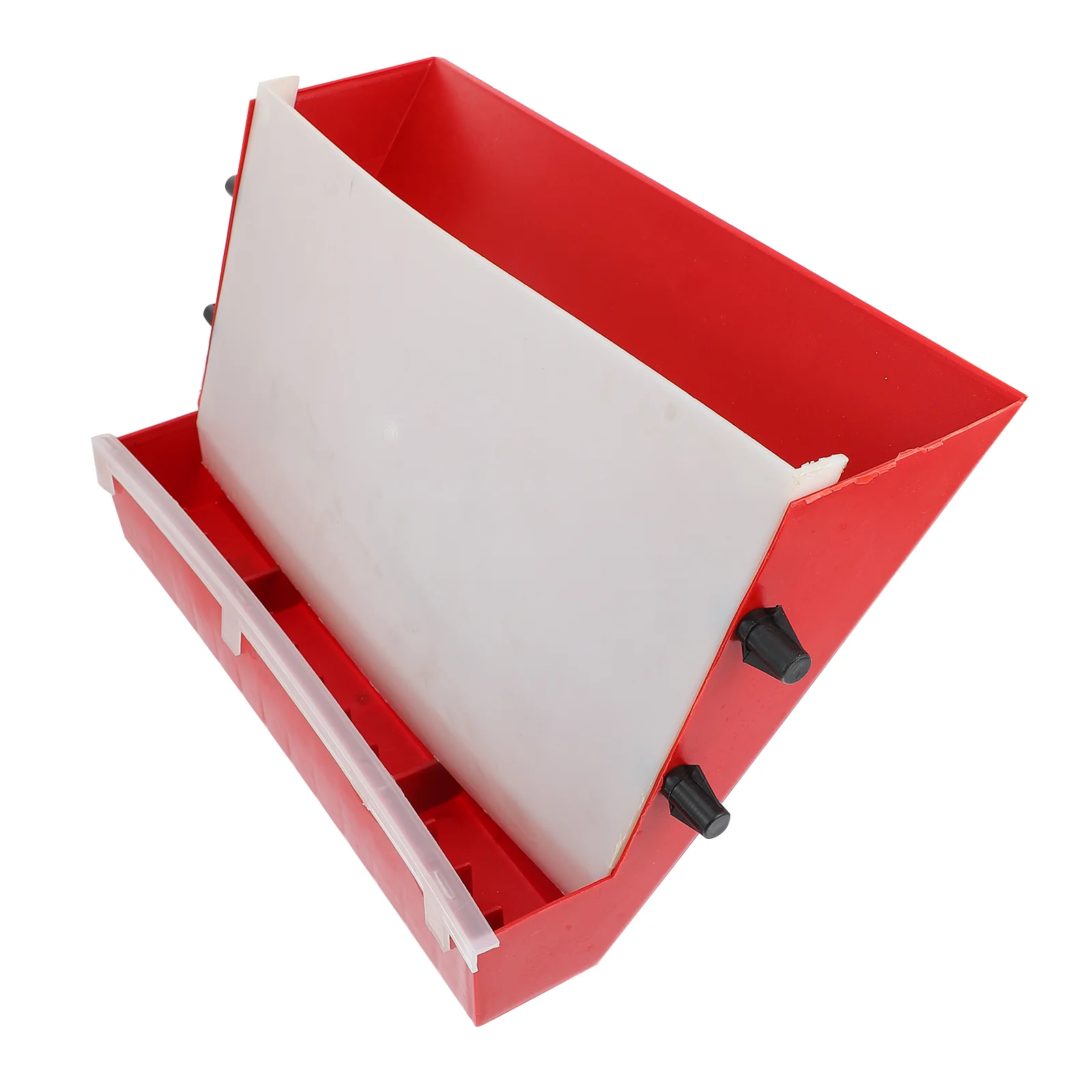 

Hummingbird Feeders Automatic Feeding Box Convenient Poultry Quail Food Container Ladder Style Cage Supply